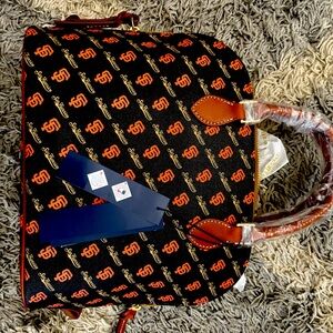 Dooney & Bourke San Francisco Giants Domed Zip Satchel Bag/Purse